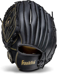 Franklin Sports Field Master Baseball Glove - 14" LHT - Black/Gold