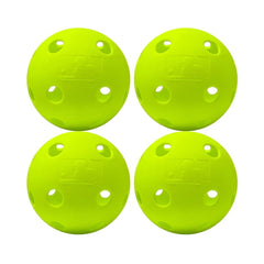 Franklin Sports Plastic Practice Softballs - 4 Pack - Yellow