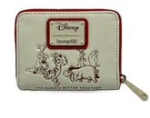 Loungefly Disney Winnie the Pooh and Friends Holiday Zip Around Wallet