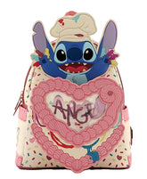 Loungefly Disney Lilo and Stitch Chef Stitch Angel Cake Mini Backpack