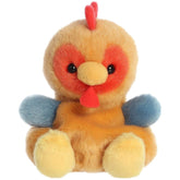 Aurora® Adorable Palm Pals™ Red Rooster™ Stuffed Animal - Fun Collectible Plush for Kids and Adult Collectors - Perfect for Decorating Rooms and Birthday Gifts - Brown 4.5 Inches