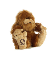 Aurora® Mysterious Fantasy Big Foot Stuffed Animal - Mythical Companion - Imaginative Adventures - Brown 10 Inches