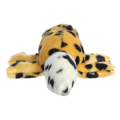 Aurora® Adorable Mini Flopsie™ Zilla Leopard Gecko™ Stuffed Animal - Mini Companions Ready for Playful Adventures - for Kids All Ages, Toddlers, Adults, and Families - Yellow 11 Inches