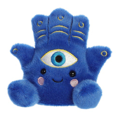 Aurora® Adorable Palm Pals™ Farah Hamsa™ Stuffed Animal - Fun Collectible Plush for Kids and Adult Collectors - Perfect for Decorating Rooms and Birthday Gifts - Blue 4.5 Inches