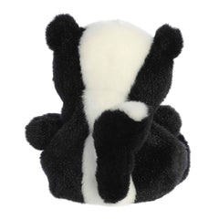 Aurora® Adorable Palm Pals™ Scout Skunk™ Stuffed Animal - Fun Collectible Plush for Kids and Adult Collectors - Perfect for Decorating Rooms and Birthday Gifts - Black 5 Inches