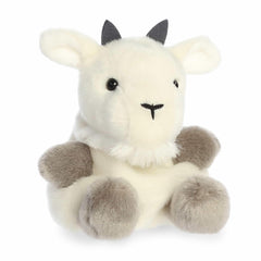 Aurora® Adorable Palm Pals™ Jenny Mountain Goat™ Stuffed Animal - Fun Collectible Plush for Kids and Adult Collectors - Perfect for Decorating Rooms and Birthday Gifts - White 5 Inches