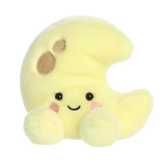 Aurora® Adorable Palm Pals™ Evelyn Crescent Moon™ Stuffed Animal - Fun Collectible Plush for Kids and Adult Collectors - Perfect for Decorating Rooms and Birthday Gifts - Yellow 5 Inches