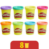 Play-Doh Classic Color Collection Pack, 8 Vibrant Colors, Modeling Compound Set