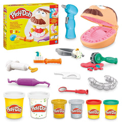 Play-Doh Drill 'n Fill Dentist Toy Ages 3+ with Cavity and Metallic Colored Modeling Compound