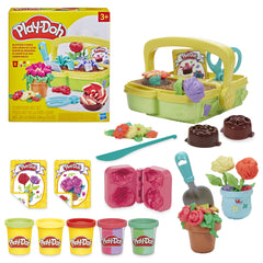 Play-Doh Blooming Flower Garden Toy Playset, Nature Pretend Play, Arts & Crafts Ages 3+