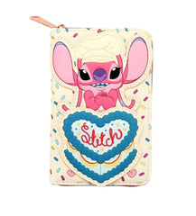 Loungefly Disney Lilo and Stitch Chef Angel Cake Zip Around Wallet