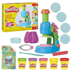 Play-Doh Light & Look Microscope for Kids, Electronic Preschool Toy for Girls & Boys, Ages 3+