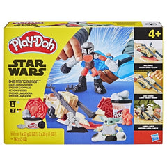 Play-Doh Star Wars: The Mandalorian Launching Speeder Playset, Imagination Toys Ages 4+