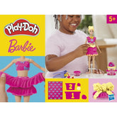 Play-Doh Barbie Ruffles and Bows Set, Arts & Crafts for Girls & Boys 5+