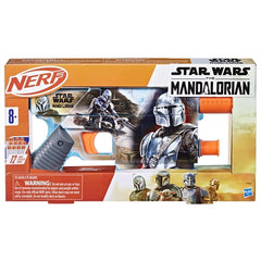 Nerf Star Wars The Mandalorian Dart Blaster, 12 Elite Darts, Toy Foam Blasters Ages 8+