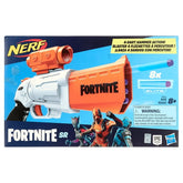 Nerf Fortnite SR Blaster, 4-Dart Hammer Action, with Scope and 8 Official Nerf Elite Darts