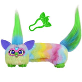 Furby DJ Furblets Can-Dee-Swirl Mini Electronic Plush Toy with Funny Stretchable Sound Effects