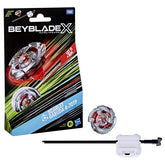 Beyblade X Scarlet Garuda 4-70TP BX Starter Pack Set with Balance Type Top and Launcher, Toys 8+