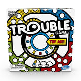 Hasbro Gaming Trouble Board Game with Pop-O-Matic Die Roller, 2-4 Players, Ages 5+