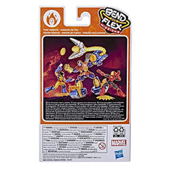 Marvel Avengers Bend and Flex Missions Iron Man Fire Mission Action Figure, 6-Inch-Scale Bendable Toy, Toys for Kids Ages 4 and Up