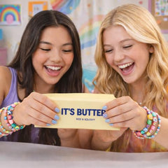 It's Butter Jumbo Butter Stick Novelty Squeeze Figure - 14 oz Butter-Shaped Collectible Desk Accessory - Cute Kawaii Novelty Item