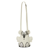 Loungefly Disney Mickey & Minnie Ghost Glow-in-the-Dark Crossbody Bag