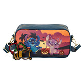 Loungefly Disney Stitch and Angel Halloween Costumes Crossbody Bag
