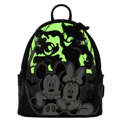 Loungefly Disney Mickey & Minnie Ghost Light-Up Mini Backpack