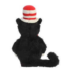 Aurora® Whimsical Dr. Seuss™ Mini Cat in The Hat Stuffed Animal - Magical Storytelling - Officially Licensed - Black 7 Inches