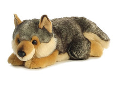 Aurora Miyoni 11.5" Wolf Realistic Stuffed Animal