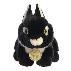 Aurora Miyoni Tots 7.5" Netherland Dwarf Bunny Black Adorable Stuffed Animal