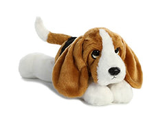 Aurora Flopsie 12" Basset Hound Adorable Stuffed Animal