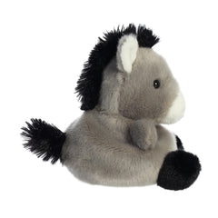 Aurora® Adorable Palm Pals™ Eli Donkey™ Stuffed Animal - Fun Collectible Plush for Kids and Adult Collectors - Perfect for Decorating Rooms and Birthday Gifts - Gray 4.5 Inches