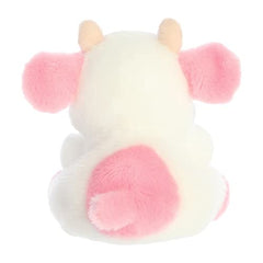 Aurora® Adorable Palm Pals™ Belle Strawberry Cow™ Stuffed Animal - Fun Collectible Plush for Kids and Adult Collectors - Perfect for Decorating Rooms and Birthday Gifts - Pink 6 Inches