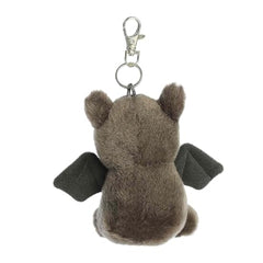 Aurora® Adorable Palm Pals™ Luna Bat™ Clip-On - Fun Collectible Plush for Kids and Adult Collectors - Perfect for Decorating Rooms and Birthday Gifts - Black 4 Inches