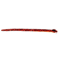 Aurora Snake 50" Red Viper Playful Stuffed Animal