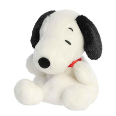 Aurora® Adorable Peanuts® Palm Pals™ Snoopy Stuffed Animal - Officially Licensed Toys for All Snoopy Fans - Nostalgic Gift for Adults and Birthday Celebrations - White 5 Inches