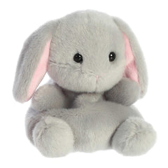 Aurora® Adorable Palm Pals™ Pebbles Bunny™ Stuffed Animal - Pocket-Sized Play - Collectable Fun - Grey 5 Inches