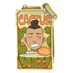 Loungefly Nickelodeon Avatar Sokka Cactus Juice Zippered Cardholder