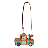 Loungefly Disney Pixar Cars Mater Lenticular Figural Crossbody Bag