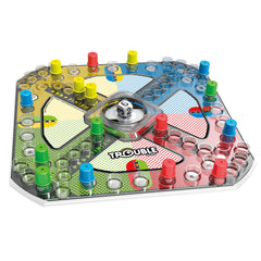 Hasbro Gaming Trouble Board Game with Pop-O-Matic Die Roller, 2-4 Players, Ages 5+
