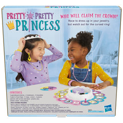 Pretty Pretty Princess Board Game, Classic Jewelry Dress-Up Games for Kids, Board Game, Ages 5+