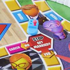 The Game of Life Board Game, Pegs Come in 6 Colors, Family Game Ages 8+