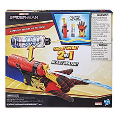 Marvel Spider-Man Super Web Slinger, 2-in-1 Shoots Webs or Water, Role-Play Toys, Spider-Man Ages 5+