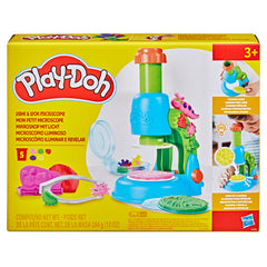 Play-Doh Light & Look Microscope for Kids, Electronic Preschool Toy for Girls & Boys, Ages 3+