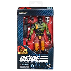 G.I. Joe Classified Series #155, Darklon, Collectible 6-Inch Action Figure with 6 Accessories