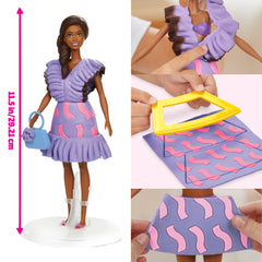 Play-Doh Barbie Fashionista Ruffles Set, Arts & Crafts for Girls & Boys 5+