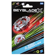 Beyblade X Scarlet Garuda 4-70TP BX Starter Pack Set with Balance Type Top and Launcher, Toys 8+