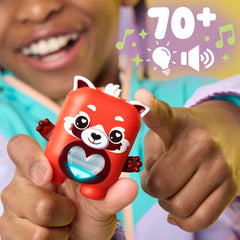 Nano-MALS Pamanda The Red Panda, Electronic Pet Panda Toy, Interactive Fidget Toys Ages 5+