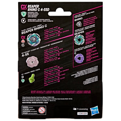 Beyblade X Reaper Rhino C 4-55D CX Starter Pack Set, Battling Tops Game Toys, Ages 8+